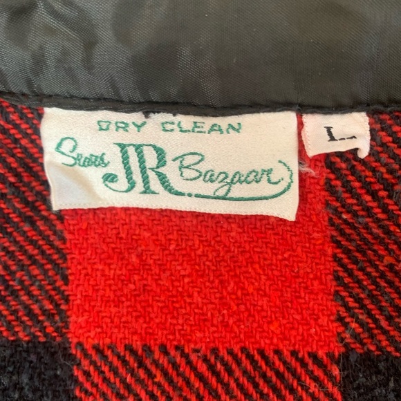 Vintage sears buffalo plaid flannel button up shirt
JR bazaar wool blend - Picture 7 of 8